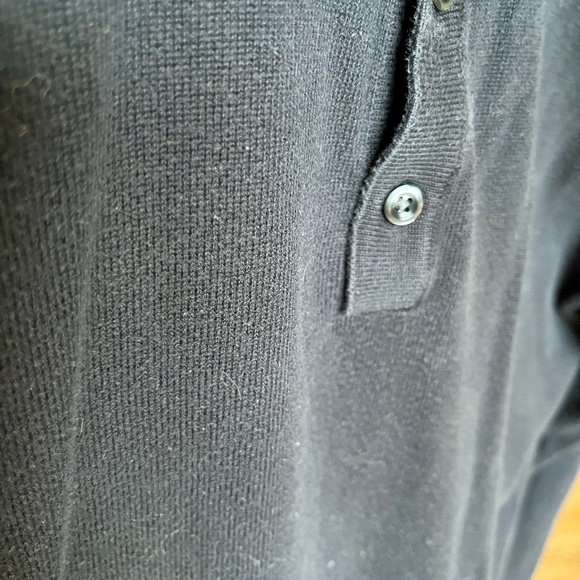 Land’s End M regular 38-40 long sleeve polo - Picture 3 of 7